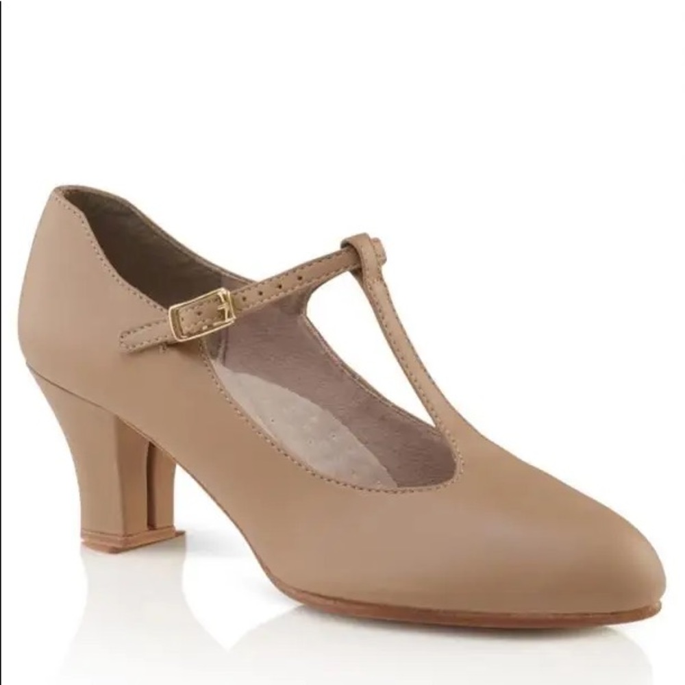 Capezio Jr. Footlight T-Strap Character Shoe